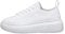 Armani Exchange Damen The Super Sneaker, Optisch weiß, 41 EU