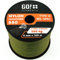 GO!elements 100m Paracord Seil aus reißfester Nylonschnur - 4mm Paracord 550 Typ III Schnur - geeignet als Allzweckseil & Reepschnur - Max. 250kg, Farbe: Oliv