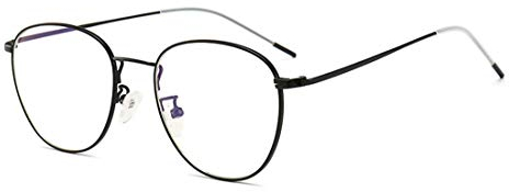 Blaulichtfilter Brille Damen Herren Metall Frame Retro Blockieren Blaulicht Gaming brille Computerbrille