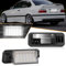 OZ-LAMPE LED Kennzeichenbeleuchtung für BM-W 3 Serie E36, Kennzeichen mit CAN-Bus, Nummernschildbeleuchtung LED 2 Stücke