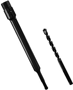 CSOOM Alargador de corona para taladro SDS Plus, para paredes de ladrillo de cemento, piedra y hormigón, 220 mm