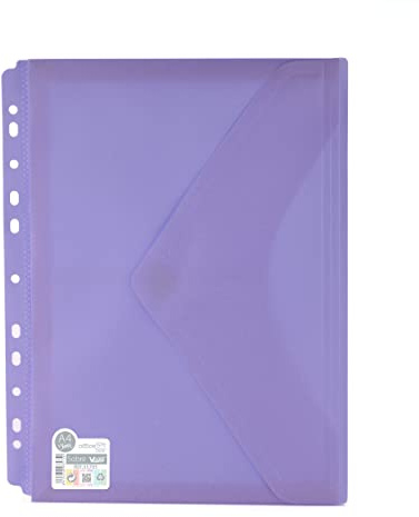 Ordner mit Klettverschluss, 3 cm, A4+/Folio, Ref. 35705, zum Ordnen von Ringen in BLUSH-Farben, Pastellfarben mit Soft-Touch-Oberfläche von Office Box (Blush)