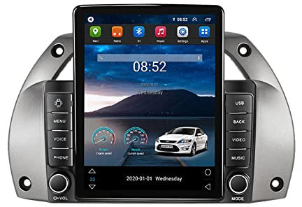 Android 11 Autoradio mit Navi für Toyota RAV4 RAV 4 2001-2006 9.7 Zoll Touch 2 Din Android Auto Bluetooth Radio mit Display Rückfahrkamera USB WiFi Mirror Link Canbus (Color : TS150 WiFi 4-Core 2G+32