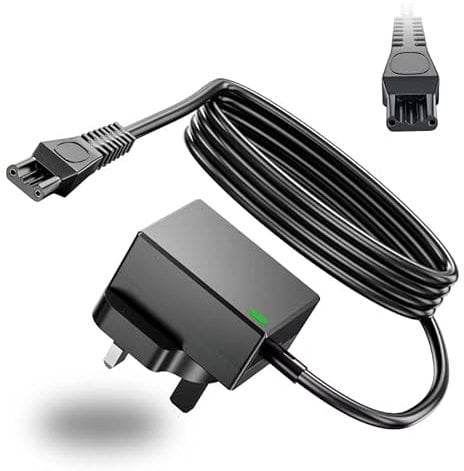 15V Philips Shaver Charger HQ8505 Cable UK for Philips Norelco Series 3000 7000 5000 9000, One Blade QP6510 QP6651 QP6550 QP6520 QP653 QP6650 Beard Trimmer, Electric Shaver Adapter Power Supply