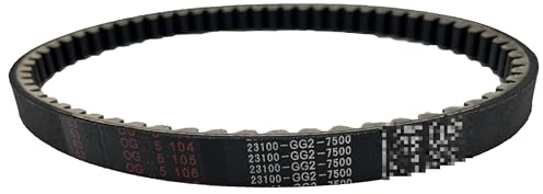 Maoyubelt Roller-Keilriemen OEM 23100 GG2 7500 Passend für Hon-da DIO 50CC VT-Getrieberiemen Antriebsriemen Passend für Hon-da DIO 50CC
