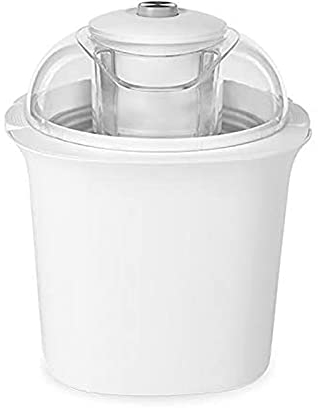 LEONYS Macchina per gelato automatica, capacità 1,4 l, macchina per gelato portatile, adatta per famiglie