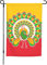Parteifahne Demokratie-Myanmar-Flagge 30X45cm House Sign Langlebig Garten Flagge Verblassen Beständig Indoor Flagge Décor Für Bauernhof Lawn Festival