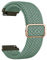 Amzpas Armband für Amazfit GTR 2/GTR 3/GTR 4 Armband,Nylon 22mm Verstellbares Geflochtenes Ersatzarmbänder für Amazfit GTR 47mm/GTR 3 Pro/GTR 2e/Stratos 3/Cheetah Pro Damen Herren (Grün)