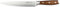 Rockingham Forge Ashwood 20cm Carving Kitchen Knife – Ultra Sharp German Stainless Steel Blade - Professional Chef Non-Stick Hammered Finish - Durable Full Tang Natural Wood Handle