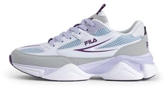 FILA Damen RECADE wmn Sneaker, White-Thistle, 41 EU