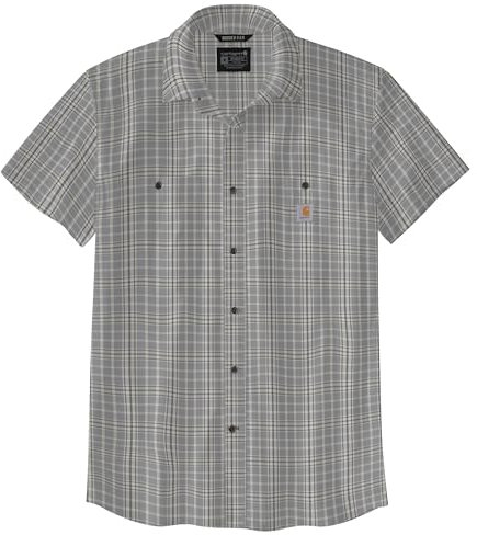 Carhartt Men's 106745 Rugged Flex™ Relaxed Fit Lightweight Short-Slee, Carhartt Gray, Medium