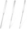 Qianyu 3 Pcs Stainless Steel Professional Beauty Salon Makeup Face Spatula for Even Application Foundation Double Head Cosmetic Mixing Spatula for Small Area of Face
