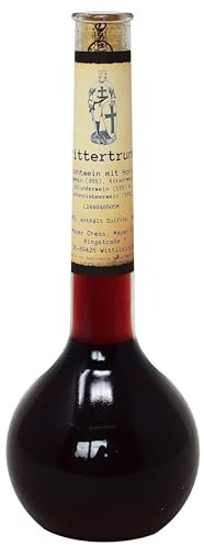 Rittertrank Mehrfruchtwein 0,5 Liter in der Elixierflasche - Honigwein Beerenwein Met Beerenmet Ritter Trittertrunk