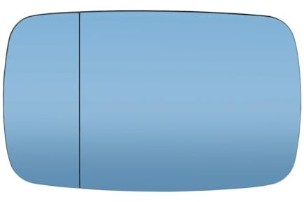 Dusibulv Wing Mirror Glass Door Side Wing Mirror Glass Blue Rear View Rearview Stick On With Glue For BMW 3 5 Series E39 E46 320i 330i 325 525i 1997-2005 Glass for Car Mirrors(G)
