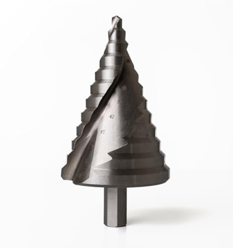 Weischer ® HSS Stufenbohrer 6-60 mm HSS Kegelbohrer Kegelsenker Metall Fräser Bohrer