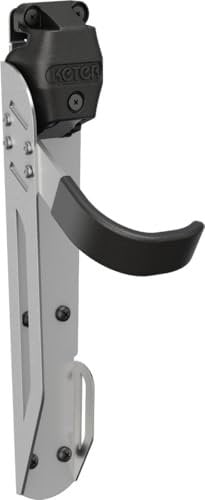 Keter Fahrrad-Wandhalterung - Schwarz - 12x7,5x31 cm