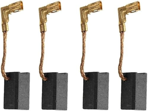 8pcs Carbon Brushes CB459 Angle Grinder Carbon Replacement for Power Tools – Heavy Carbon Brushes Kit, Electric Motor Power Tool Part Compatible with Makita GA4530R GA4534 GA5030 JS1000 PJ7000 TM3000C