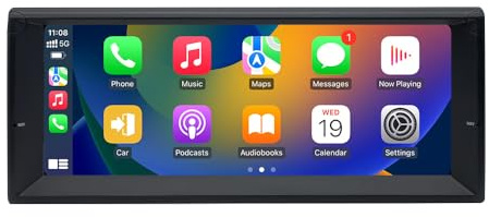 10.25 '' AHD Multimedia GPS Sat Nav Navigation Navigator Canbus Autoradio Player with Wireless CarPlay Android Compatible with Land Rover/Range Rover III L322 V8 XFJ000020 CXB000123LPO 51138265649