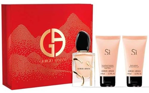 GIORGIO ARMANI Si Set (Eau de Parfum 50ml + Shower Gel 50ml + Body Lotion 50ml)