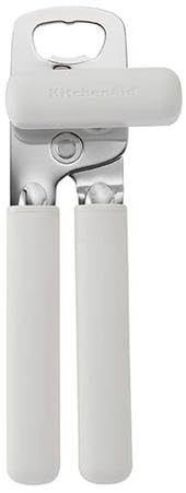 KitchenAid Classic Multifunction Can Opener Porcelain White