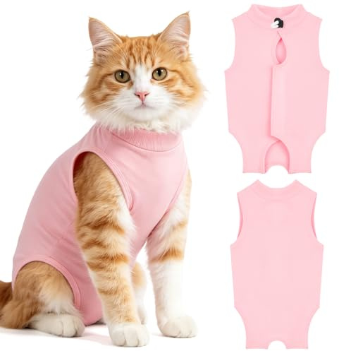 OFFCUP Cat Recovery Suit Post Surgery, Surgical Recovery Onesie for Kittens