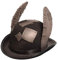 GRACEART Steampunk-Hüte mit Brille Hase ohne Brille Head circumferences 58cm