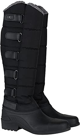 HORZE Utah Thermo Boots - Black - 8.5