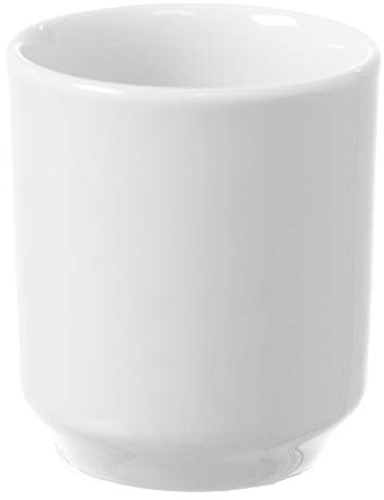 Fine Dine 799246 Bianco - Soporte para palillos de dientes, 40 mm de diámetro, 50 mm de altura, paquete de 24