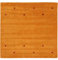 carpetfine Wollteppich Gabbeh Uni Quadratisch Gelb 150x150 cm | Moderner Teppich für Wohn- und Schlafzimmer