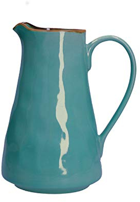 Rose & Tulipani - Brocca 1700cc Ottanio - Arredo Casa, Cucina - Linea Concerto di Colori - Idea Regalo - Stoneware - 1,7 CC; 16,5xh23 cm