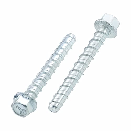 Betonschrauben verzinkt Option 1 Sechskantkopf 6 x 60 mm - 100 Stück