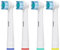 Brossettes de Rechange - Têtes de Brosse à Dents de Rechange Compatibles avec Brossette Oral B Brosse a Dent Electrique Vitality 100, Pro, Genius X, Kids - De HSYTEK (4)
