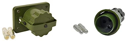 Nato Steckdose/Stecker 2 polig inkl. Kontakte 35mm²
