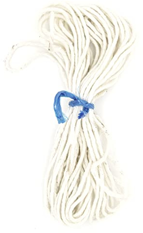 Premium Natural Macrame Cord, 50 m / 164 ft of 2 mm Thick Natural Cotton Thread Yarn Macrame Rope for Wall Hangings, Plant Hangers, DIY Crafts, Home Decorations, Gift Wrapping (Hank)