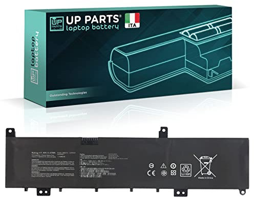 UP PARTS Batteria compatibile per Asus C31N1636 47Wh per VivoBook Pro 15 N580V N580VD N580VN N580GD X580V X580VD X580VN X580GD M580GD M580V M580VD M580GD ZenBook Pro UX502VD N580VD-DM027T DM129T