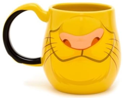 Disney Parks Lion King Simba Face Pear Shaped Mug