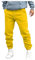 Herren Sporthose Taschen Herren Sweathose Jogger Herren Trainingshose Torwarthose Herren Urban Classics Meyer Hosen Herren Herren Uncle Sam Jogginghose Herren(Gelb,M)