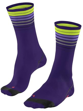 FALKE Unisex BC Impulse Reflect Fahrradsocken schnelltrocknendes atmungsaktives nachhaltiges Funktionsmaterial ultraleichte Polsterung Rennradsocken antiblasen gegen Taubheitsgefühle vegan 1 Paar