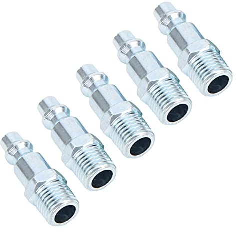 Kit de Prise D'outil Pneumatique, Coupleur D'outil Pneumatique, Raccords Filetés Mâles 1/4 NPT, Connecteur Industriel Américain pour, Accessoires de Compresseur D'air