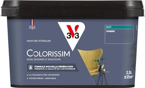 V33 Peinture multi-supports Colorissim® Ombre Mat 2,5L
