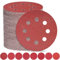 Sanding Discs 125mm Assorted Grit 40/60/80/120/180/240/400/600 Hook and Loop Sandpaper Set for Orbital Sander