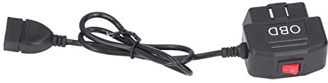 18,9-Zoll-OBD-Stromkabel – Starke Kompatibilität mit 12 V, 24 V Bis 5 V, Universeller OBD2-Netzadapter, Unterspannungsschutz, OBD-Netzadapterkabel mit -USB-Anschluss