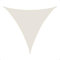 anndora Sonnensegel luftdurchlässig 4 x 4 x 4 m - Farbe Creme - Dreieck - Material HDPE