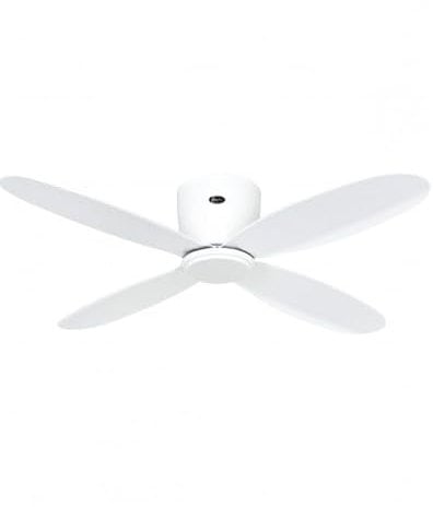 CasaFan Deckenventilator 313283W ECO Flach II, 132 cm, Weiß, WLAN