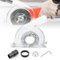 NUHFUFA 4-1/2 to 5 Angle Grinder Dust Shroud, Clear Dust Extraction Cutting Guard for 3/4/5 Saw Blades, Hand Grinding Cutting Wheels Cover for Home, Engineering