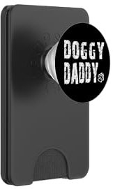 Vatertag Papa Hundebesitzer – Doggy Daddy für Männer PopSockets PopWallet für MagSafe