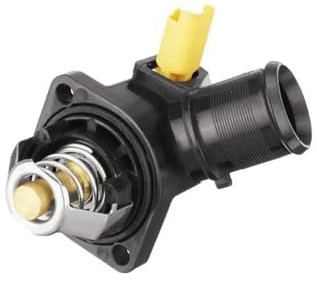 para Peugeot para 206 para 207 para 1007 Junta de Tubo de termostato 1336Z2 9650926280 1336.Z2 Tapa del termostato del refrigerante del Motor del automóvil Termostato del refrigerante del automóvil