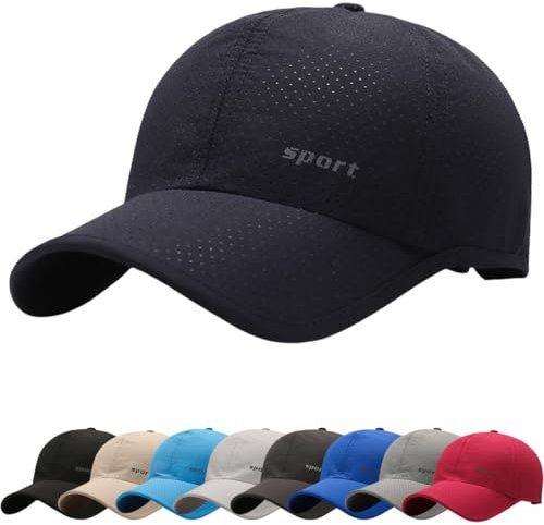 Cozyan Berretto Cappello da Baseball Cappellino Unisex Cappelli Estivo Regolabile Cappello Uomo Donna con Visiera Cappellino Estivo Berretto Regolabile Baseball Basic Cappello