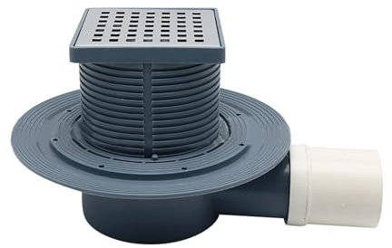 Siphon de douche carré de rechange pour salle de bain - Filtre de vidange pour toilettes