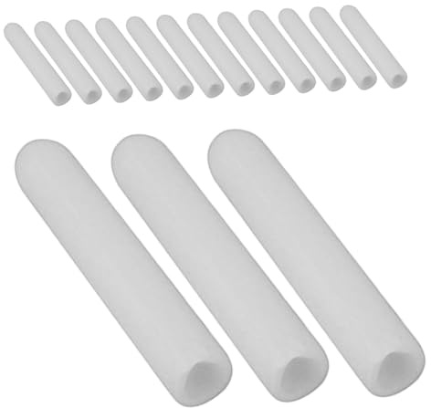 ULTECHNOVO 100 Stück Spülmaschinen Zinkenkappen aus Pvc Weiß mit Abnehmbarem Design und Hoher Hitzebeständigkeit für Geschirrspülerkorb und Besteckschutz im Haushalt